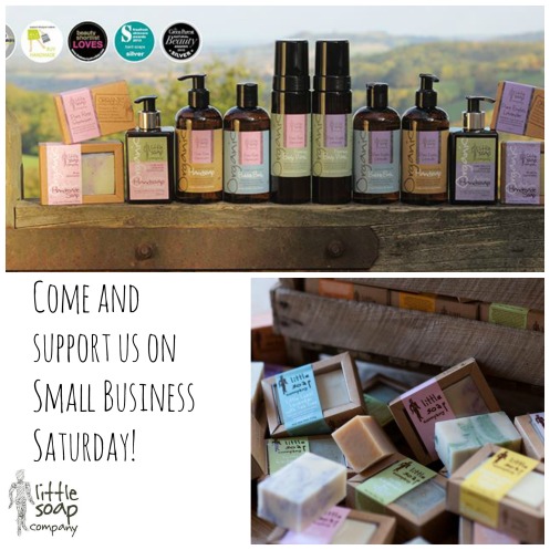 Come and support us on Small Business Saturday!_LittleSoapCompany.co.uk